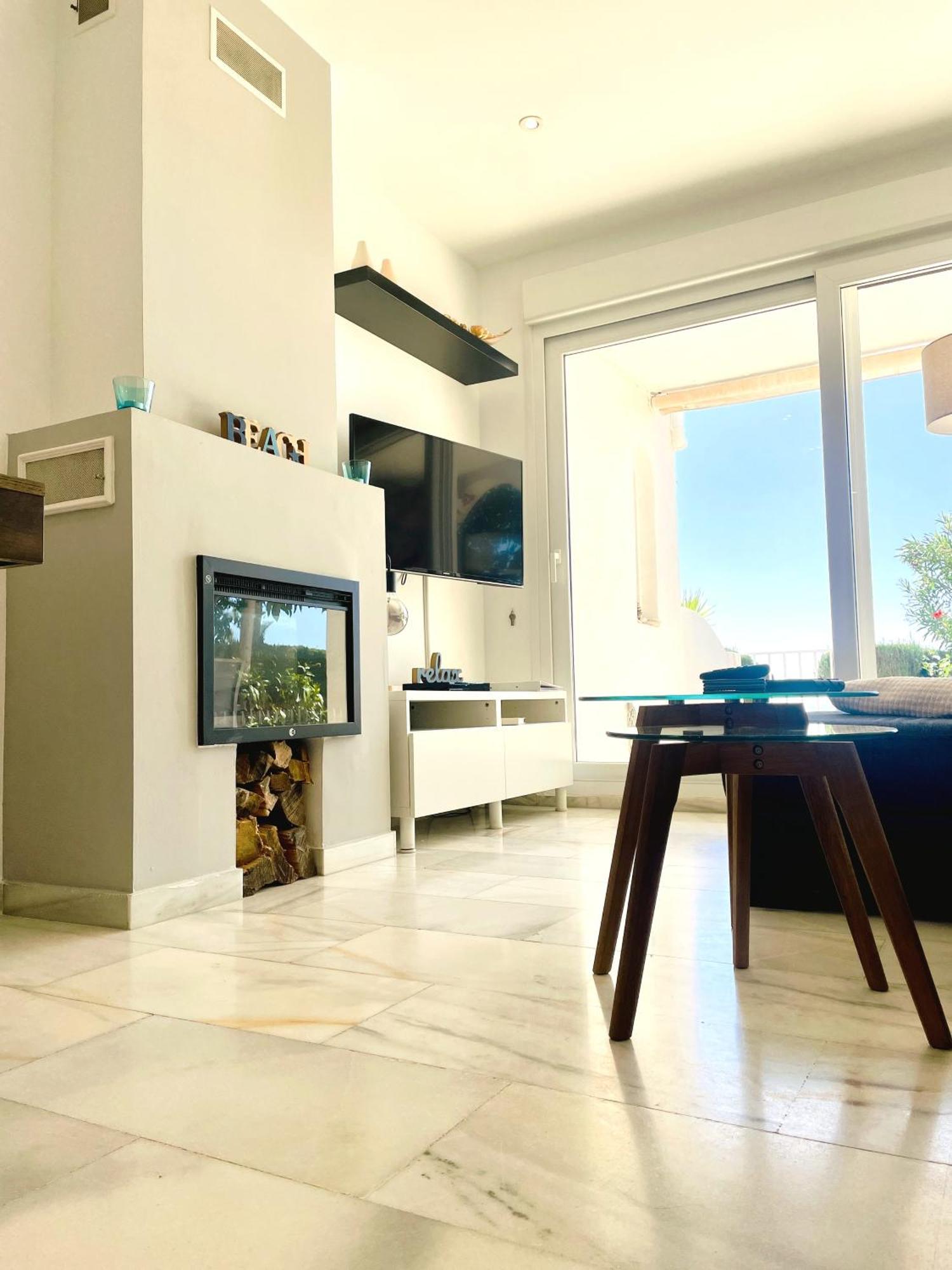 Modern Garden Apartment With A Fantastic Sea View And A Private Garden Sitio de Calahonda Exterior photo
